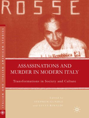 cover image of Assassinations and Murder in Modern Italy